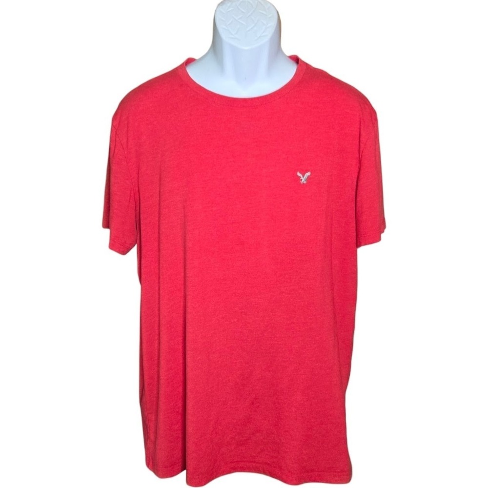 American Eagle Mens Preppy Classic Fit Flex T Shirt Size L Stretch Crew Neck - Picture 2 of 9
